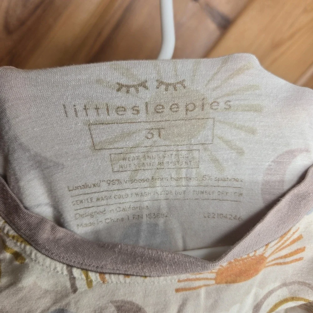 Little Sleepies Desert Sunrise Two piece Pajama Set Size 3T - Picture 6 of 6